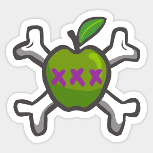 Bad apple Sticker